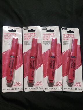 B-Pure Plumping Glossy Lip Balm Magenta .06fl Oz New Lot x4